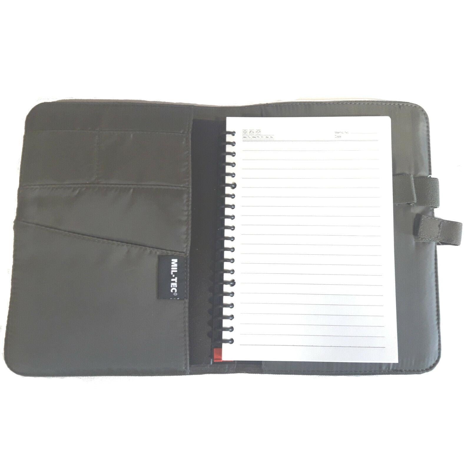 Detailansicht des herausnehmbaren Notizblocks