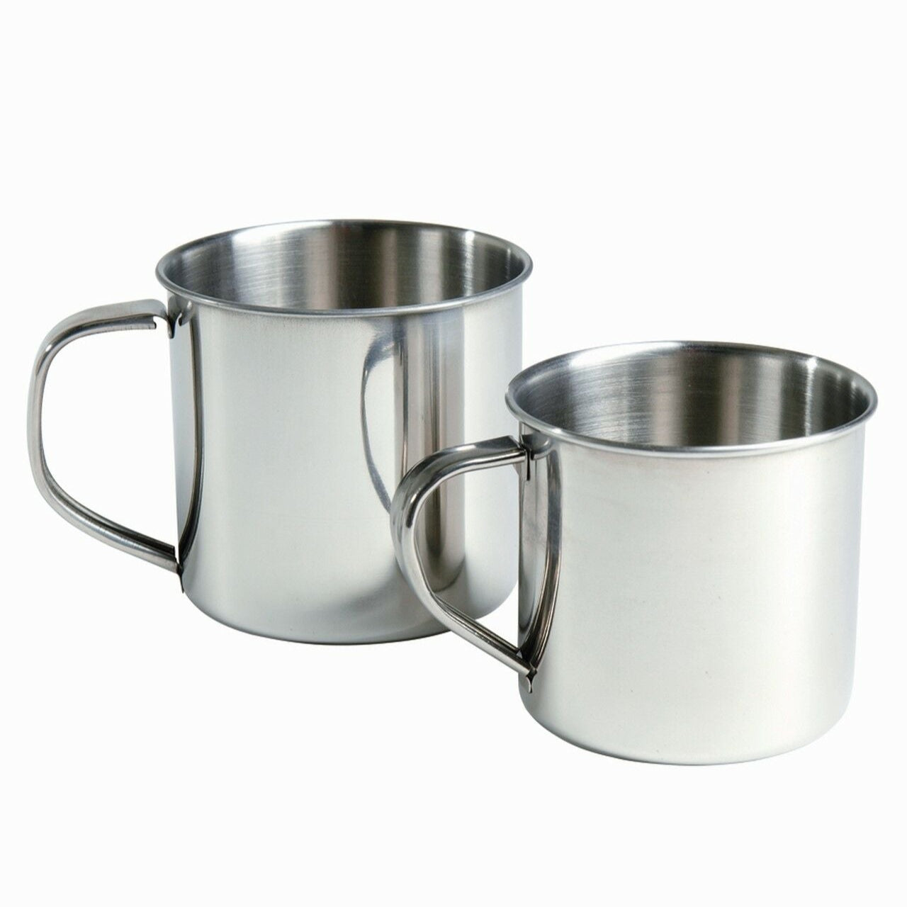Vorderansicht des MIL-TEC Edelstahl-Trinkbechers mit 300 ml Volumen