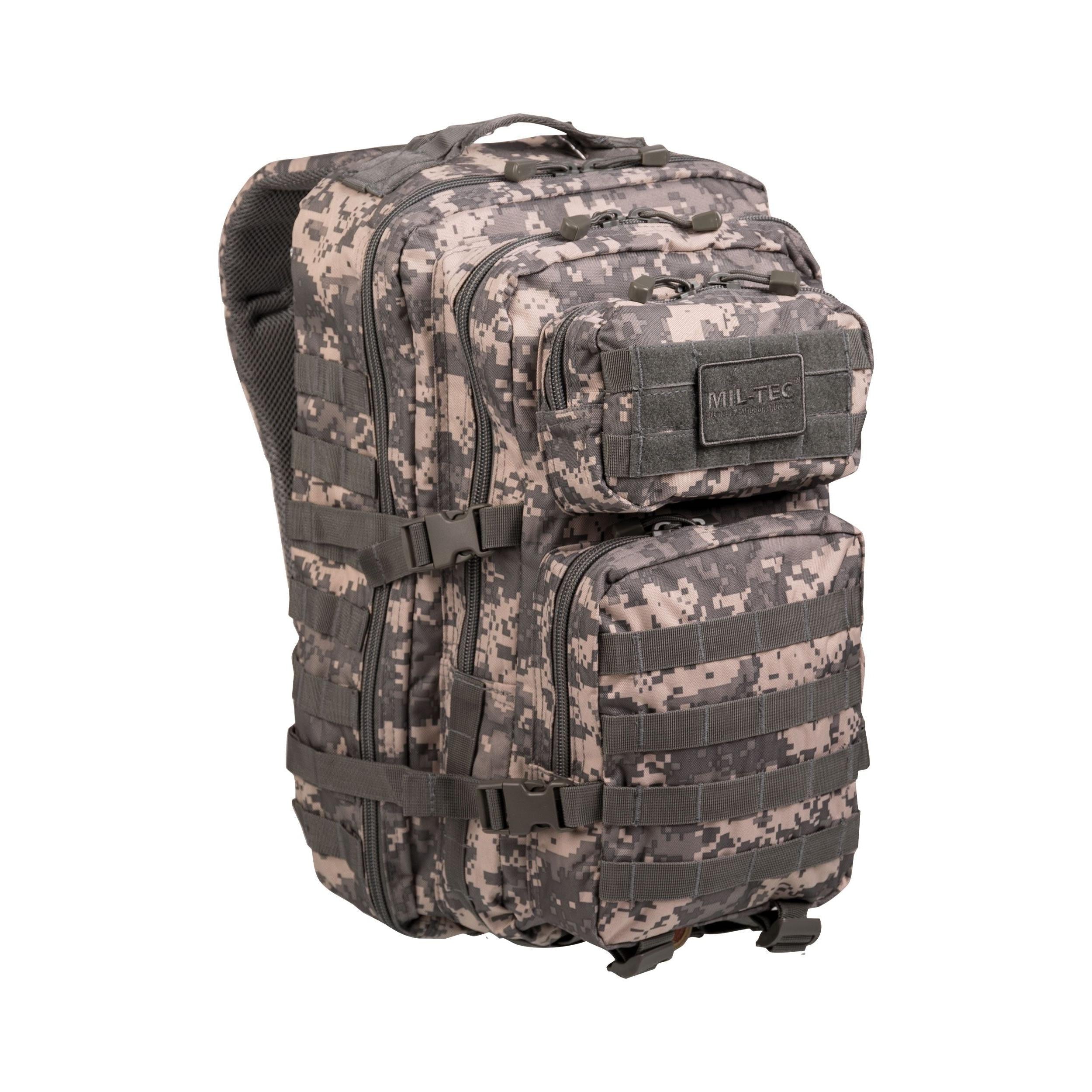 Vorderansicht des MIL-TEC US Assault Pack Large in AT-Digital