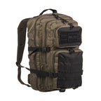 MIL-TEC Assault Pack large in ranger green / schwarz mit Molle-System und Fronttaschen