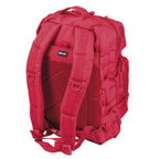 Rückansicht mit gepolsterten Schultergurten und Hüftgurt