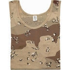 MIL-TEC US Tank Top 6-col. desert Shirt Achselhemd Trägershirt Muskelshirt