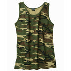 MIL-TEC US Tank Top woodland Army Shirt Achselhemd Trägershirt Muskelshirt