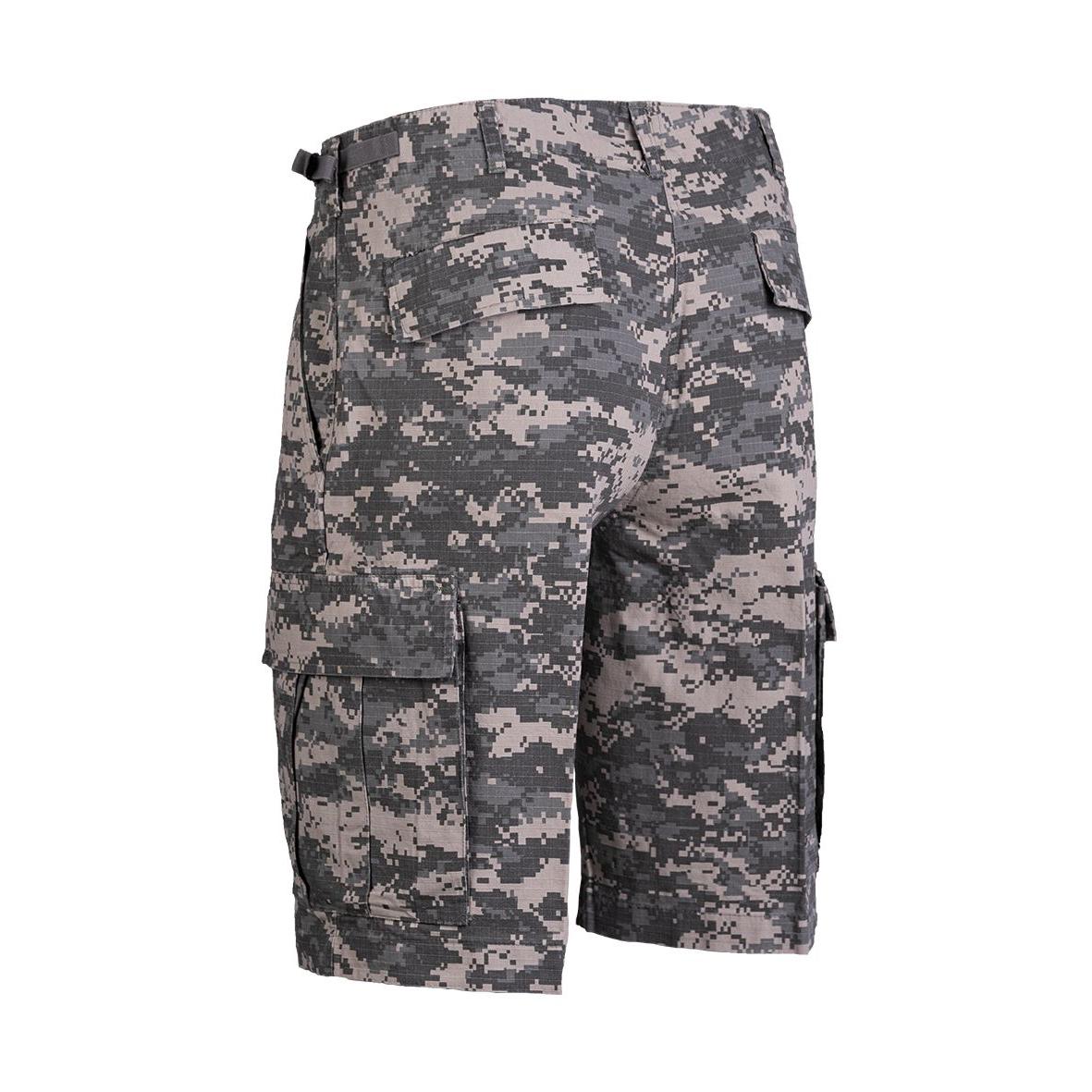 Mil-TEC Bermuda R/S cotton AT-digital prewash Tarnhose Military Shorts Bermudas