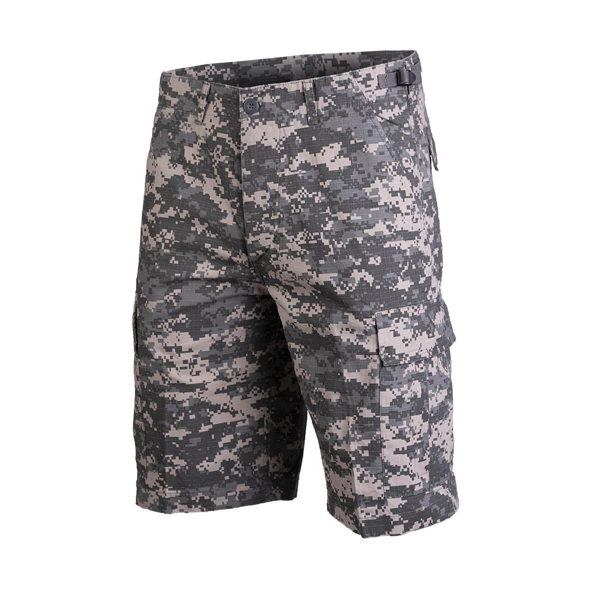 Mil-TEC Bermuda R/S cotton AT-digital prewash Tarnhose Military Shorts Bermudas