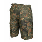 Mil-TEC Bermuda R/S cotton flecktarn prewash Tarnhose Military Shorts Bermudas