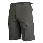 Mil-TEC Bermuda R/S cotton oliv prewash Hose Military Shorts Bermudas