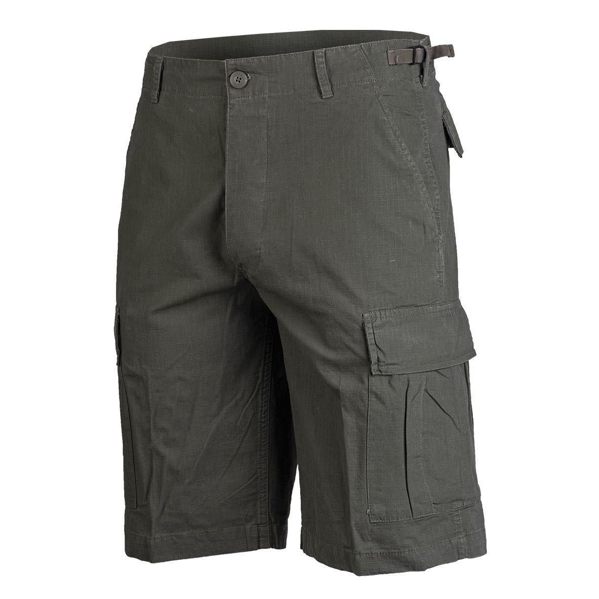 Mil-TEC Bermuda R/S cotton oliv prewash Hose Military Shorts Bermudas