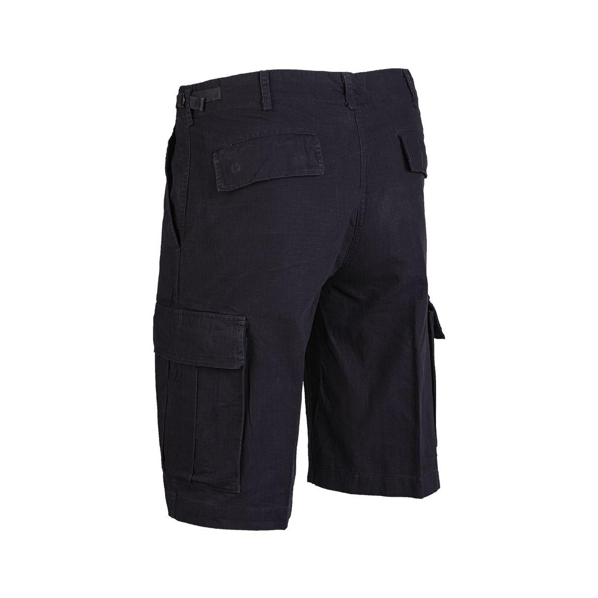 Mil-TEC Bermuda R/S cotton schwarz prewash Hose Military Shorts Bermudas