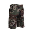 Mil-TEC Bermuda R/S cotton woodland prewash Tarnhose Military Shorts Bermudas