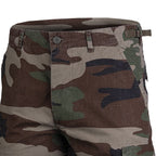 Mil-TEC Bermuda R/S cotton woodland prewash Tarnhose Military Shorts Bermudas