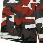 Mil-TEC Bermuda T/C red camo kurze Hose Military Shorts Bermudas Tarnhose