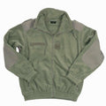Mil-TEC Fleece Jacke franz. Kälteschutzjacke oliv Fleecejacke Jagdjacke