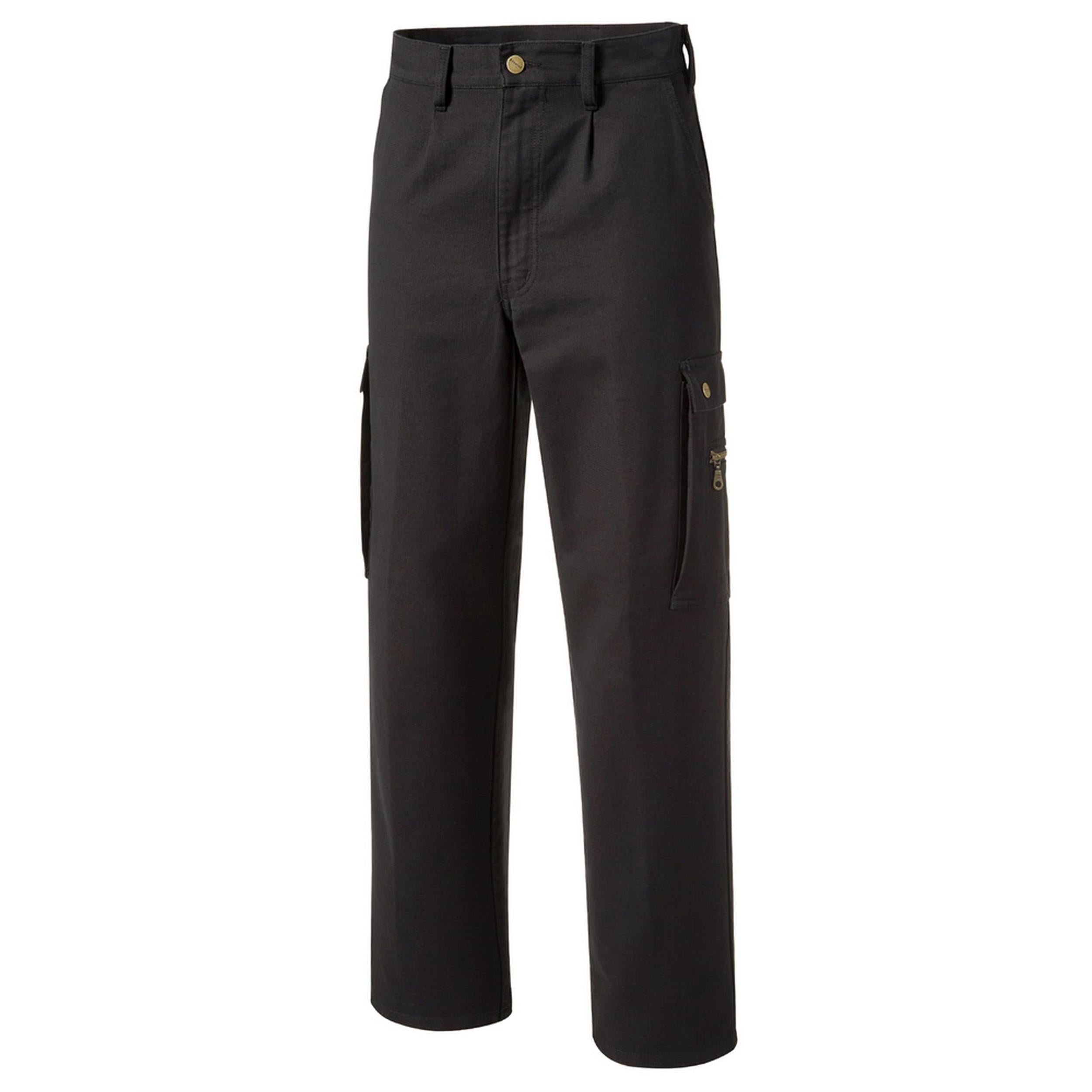 Pionier Cargohose W0 30008 schwarz Hose Berufshose Moleskinhose