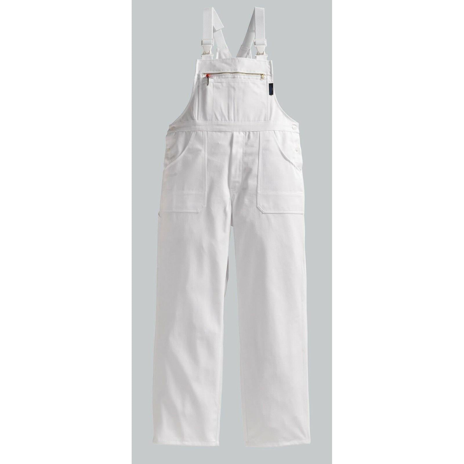Pionier Latzhose 90133 weiß Maler Trockenbau Anstreicher Maurer Latzhose bib