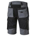 Pionier Workwear TOOLS Bermuda 5381 Berufshose Shorts grau / schwarz