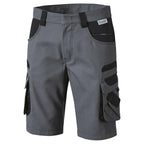 Pionier Workwear TOOLS Bermuda 5381 Berufshose Shorts grau / schwarz
