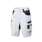 Pionier Workwear TOOLS Bermuda W0 32016 Berufshose Shorts weiß / dunkelgrau
