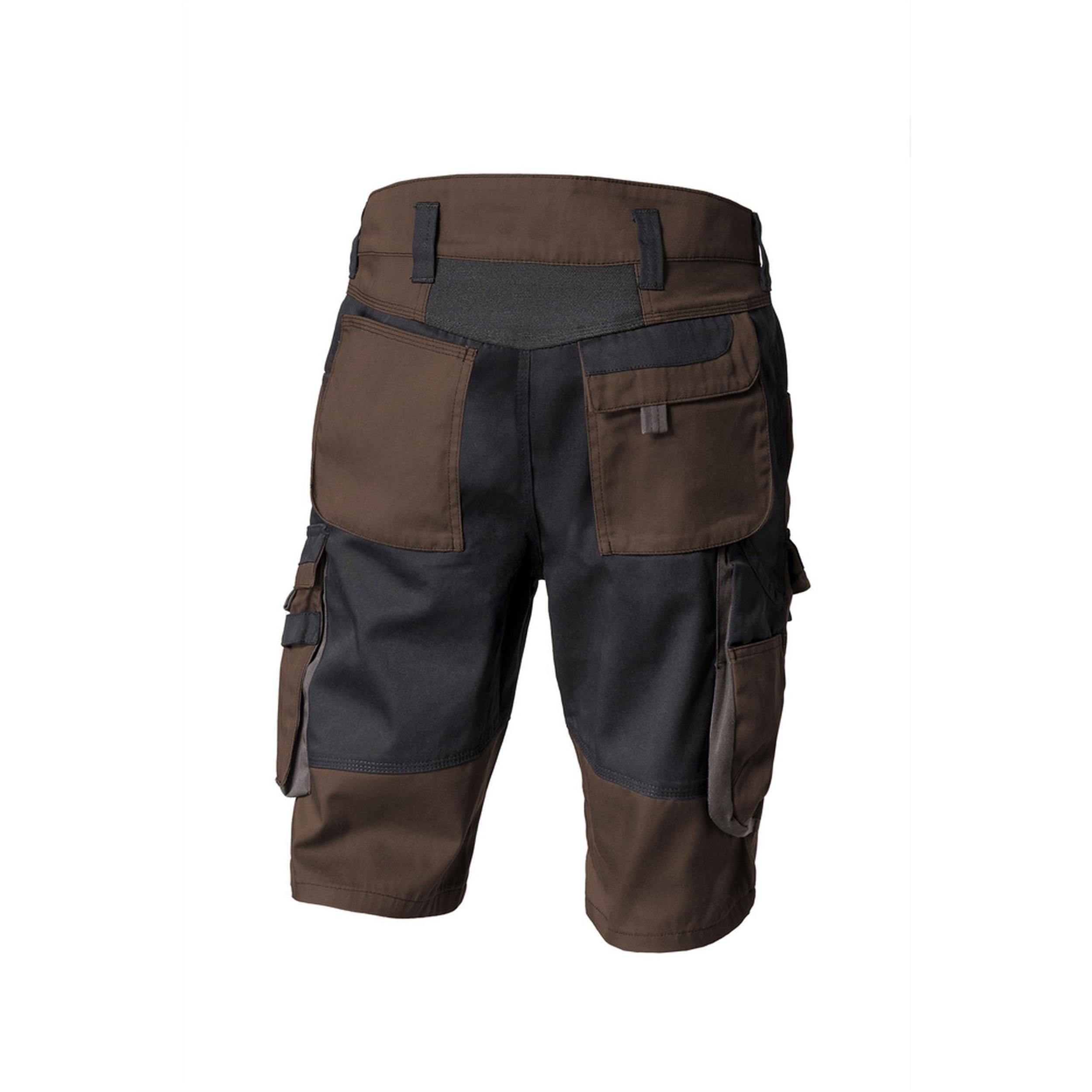 Rückansicht TOOLS Bermuda W0 32018 mit Gesäßtaschen und Kontrastdetails