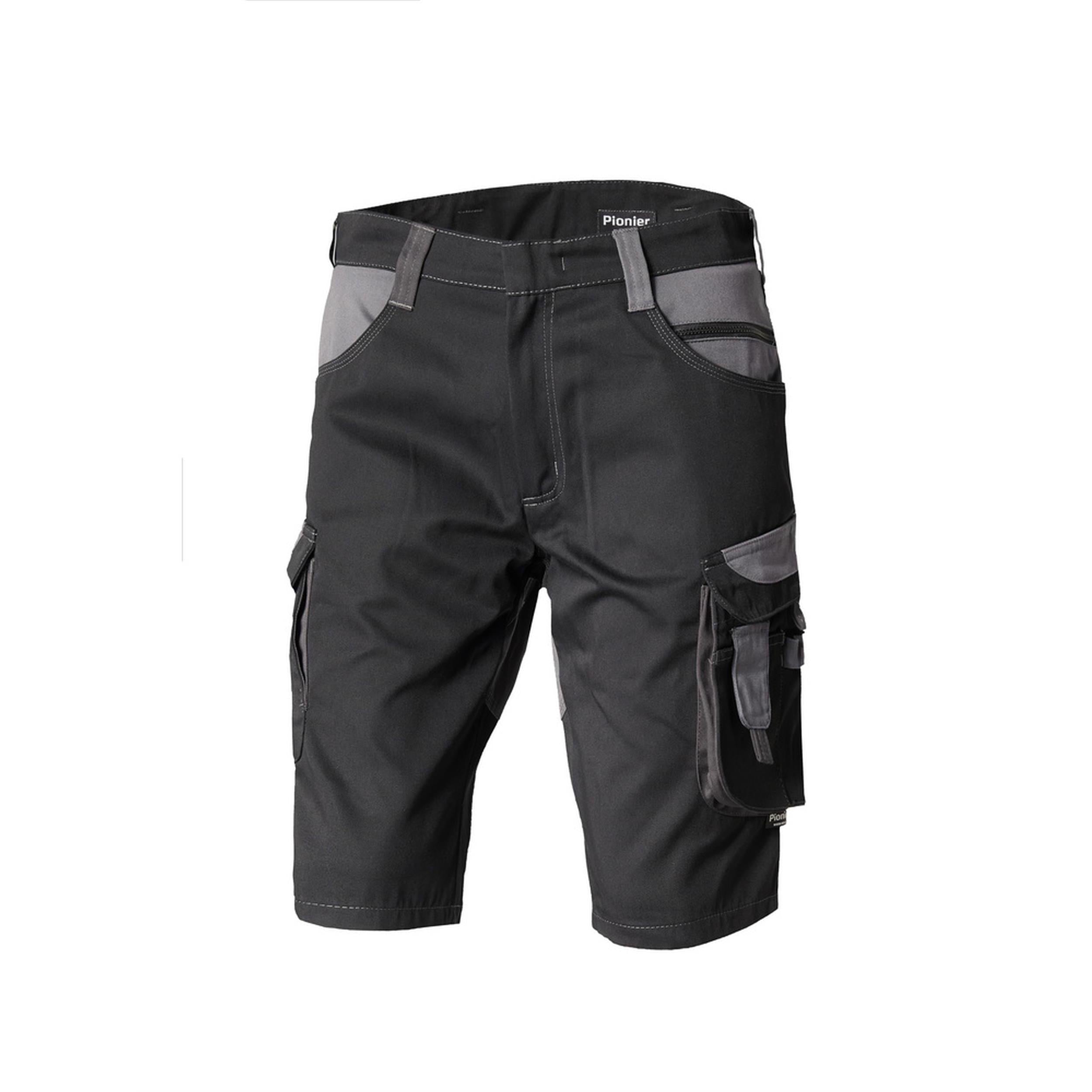Vorderansicht TOOLS Bermuda W0 32018 in Schwarz/Dunkelgrau