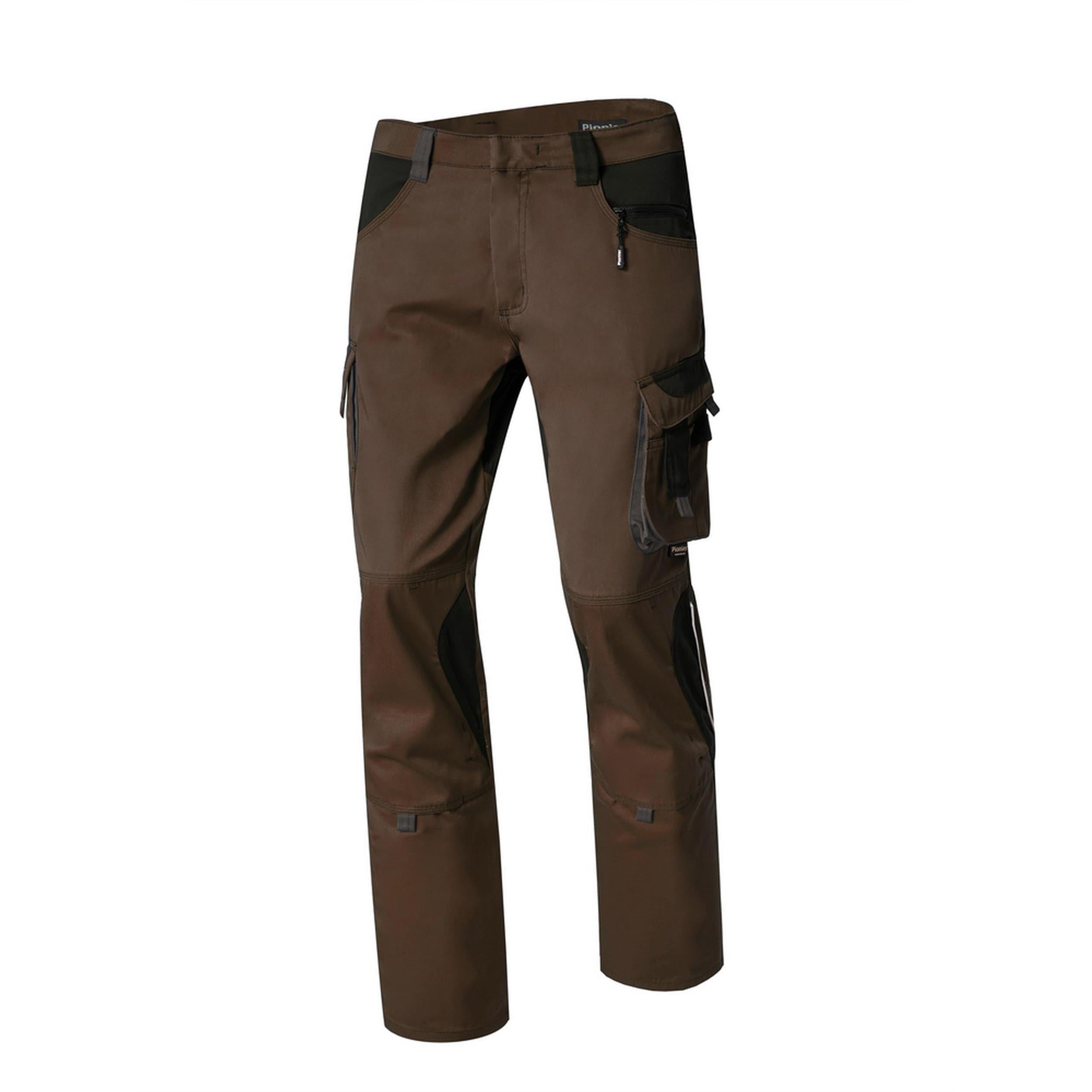 Vorderansicht Bundhose W0 30003 in Braun/Schwarz