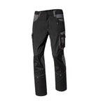 Vorderansicht Bundhose W0 30003 in Schwarz/Dunkelgrau