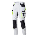 Vorderansicht TOOLS Bundhose W0 30016 in Weiß/Dunkelgrau