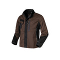 Vorderansicht Bundjacke W0 20016 in Braun/Schwarz