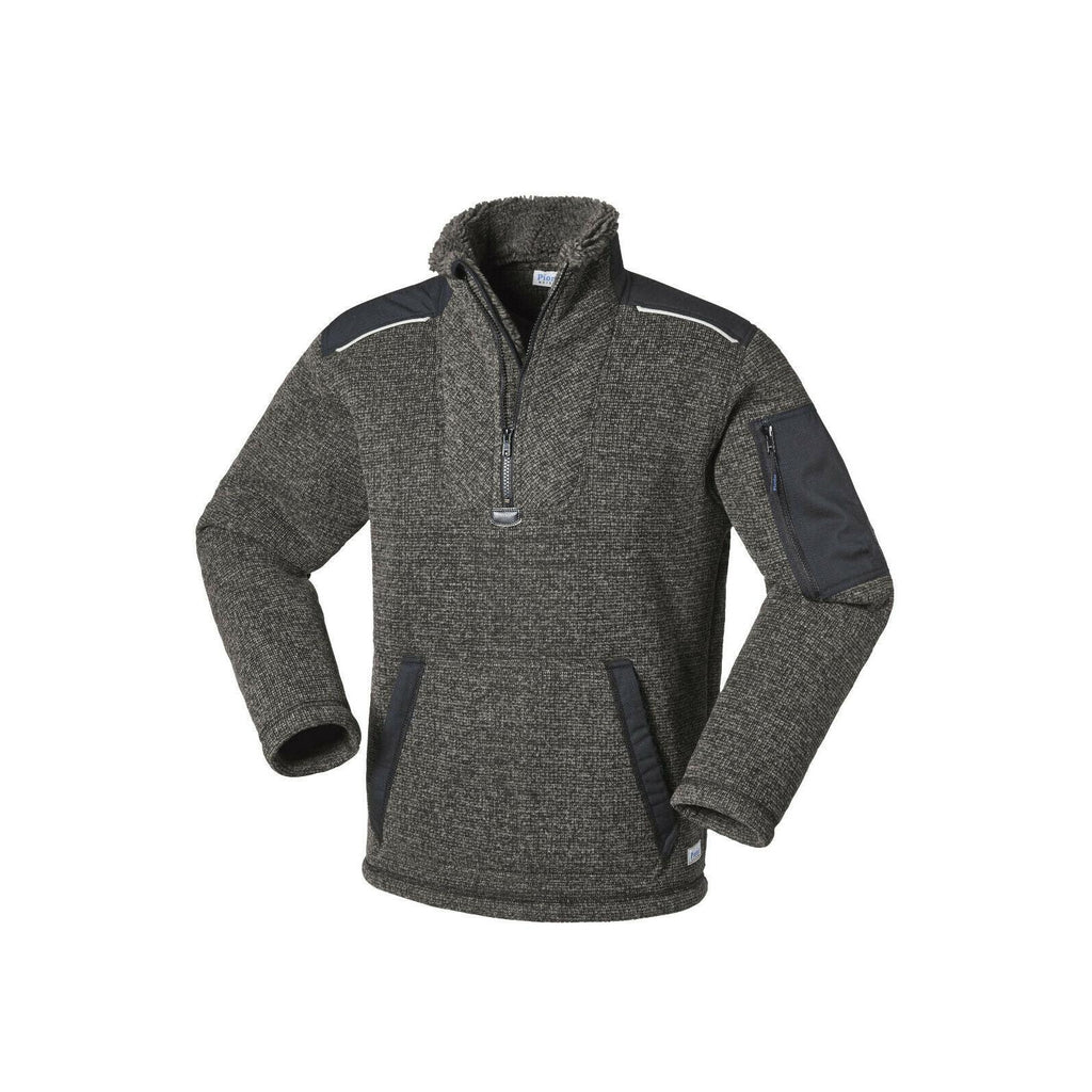 Pionier Workwear Wirkflor Troyer W0 82001 braun Teddy Webpelz Pullover