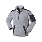 Pionier Workwear Wirkflor Troyer W0 82001 hellgrau Teddy Webpelz Pullover