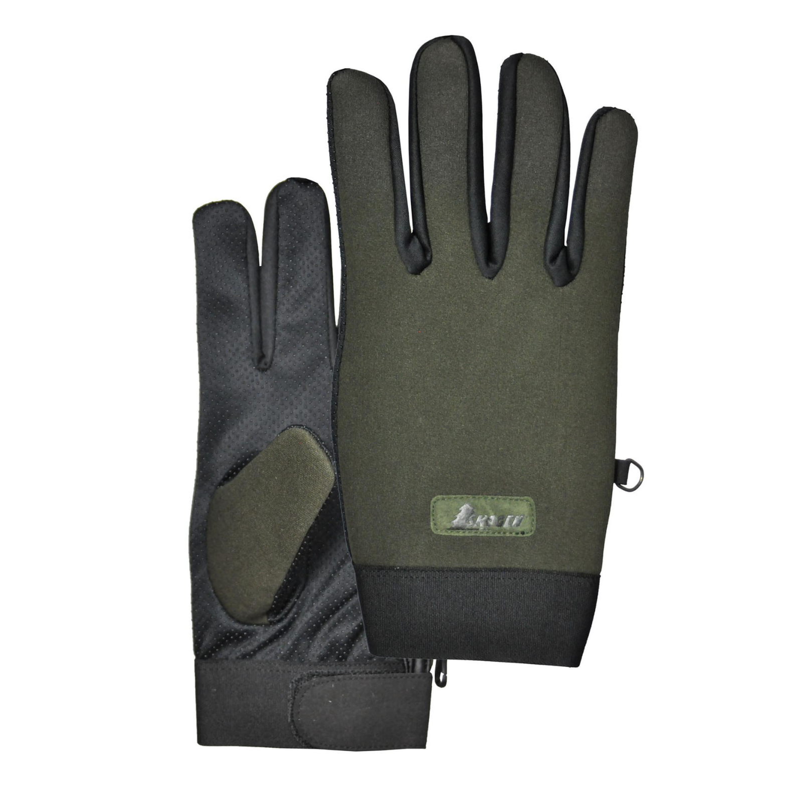 SKOGEN Jagdhandschuhe in Oliv aus Softshell – warm, flexibel & griffig