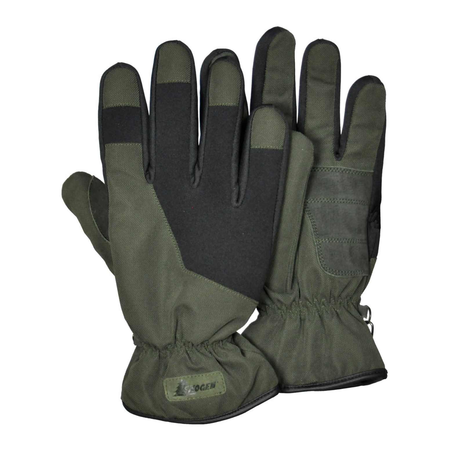 SKOGEN Jagdhandschuhe FOREST in Oliv mit HIPORA®-Membrane – atmungsaktiv, wasserdicht & mit rutschfester Innenfläche für sicheren Griff bei der Jagd.