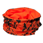 SKOGEN Signal-Neckwarmer in Camo-Orange – vielseitiges Halstuch für Jagd & Outdoor