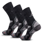 3 Paar VIVAYO Wandersocken – mittelhoher Schaft, verstärkte Ferse und geruchsneutral