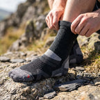 VIVAYO Trekkingsocke Merino 22-4100-03 anthrazit 3er Pack Funktionssocke