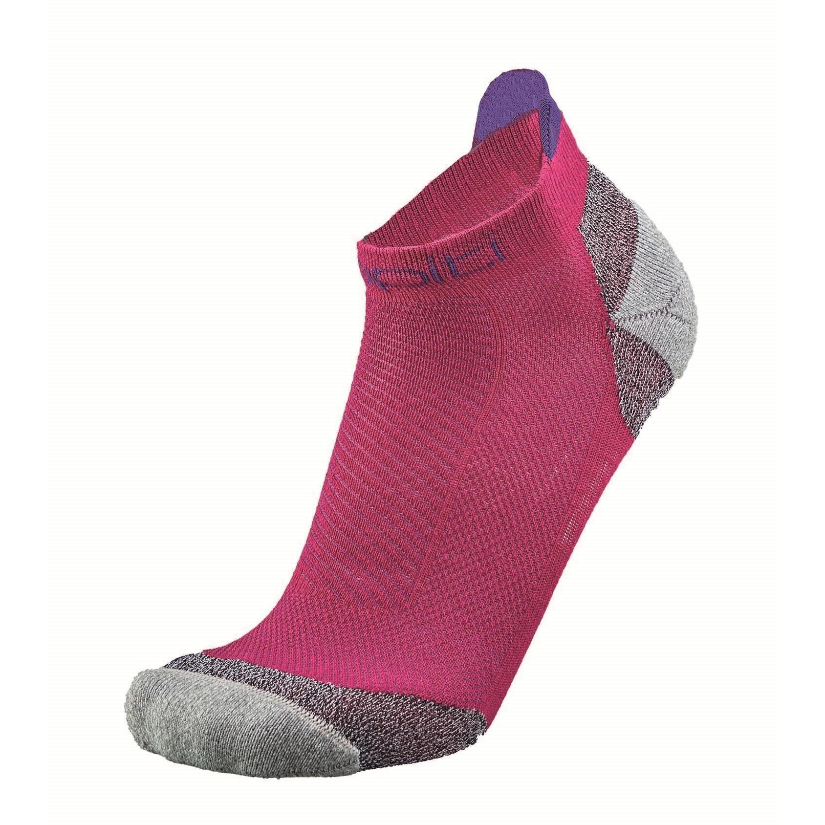 wapiti RUN RS02 Merino Sneaker 3580 fuchsia Socken Laufsocke