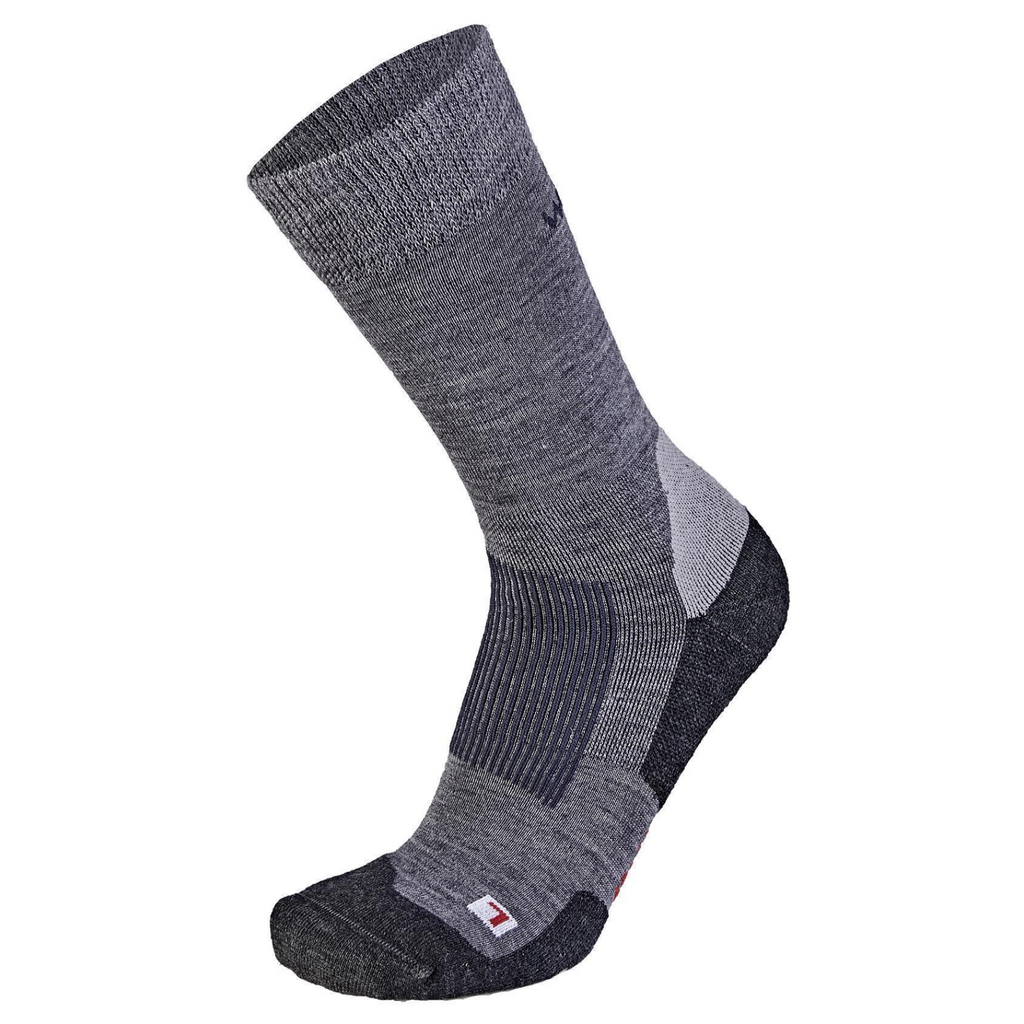 wapiti TREK S02 Merino All Season 4530 grau Socke Trekkingsocke
