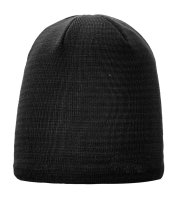 ARECO Beanie uni 7092 schwarz  Mütze mit Microfleece...