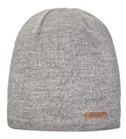 ARECO Beanie uni 7092 grau  Mütze mit Microfleece...