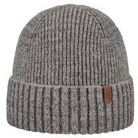 ARECO Beanie Merino uni 7333 grau  Mütze...