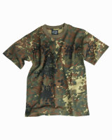 MIL-TEC T-Shirt KIDS flecktarn Tarnshirt Kinder Army...