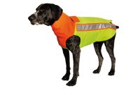 HUBERTUS Hunde Schutzweste mit Kevlar-Einlage orange...